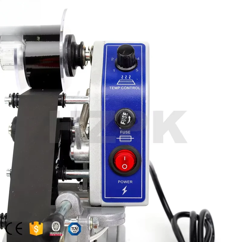 DY8 دليل اليد حقيبة بلاستيكية النافثة للحبر الشريط الساخن تاريخ دفعة رمز الطباعة آلة الترميز الطابعة #3