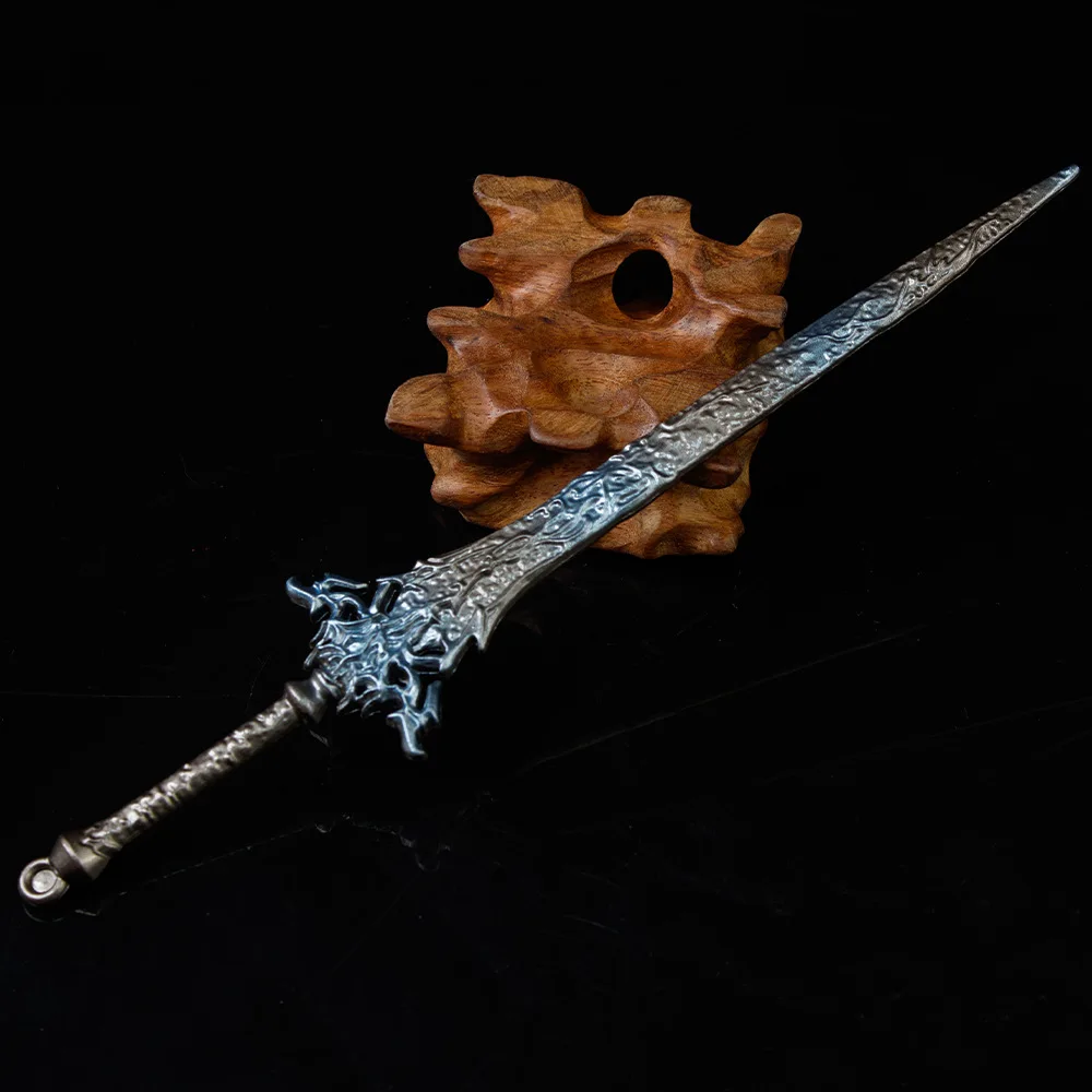 Periféricos de juego de cuchillas definitivas de 21cm, artesanía de Metal, accesorios de modelo coleccionable, adornos de decoración de escritorio, regalos de cumpleaños, juguete