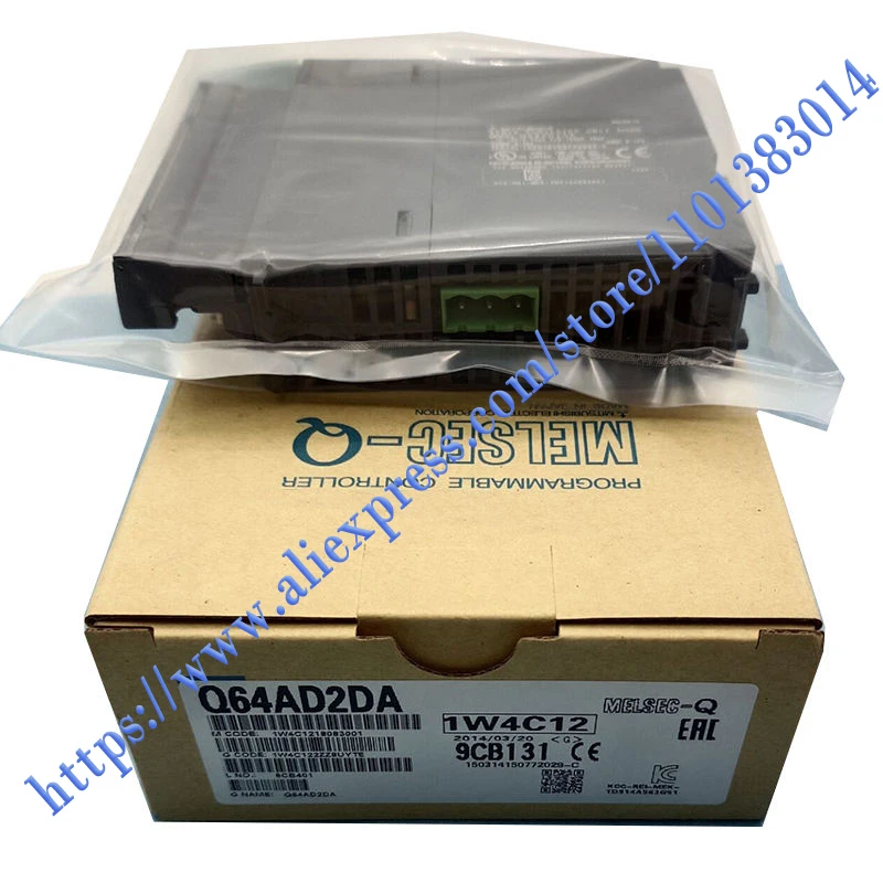 100%NEW ORIGINAL 1 Year Warranty Q64AD2DA PLC Module.