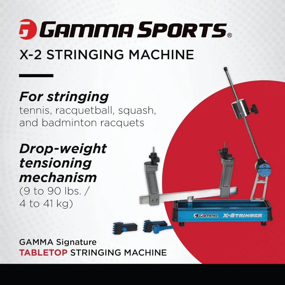 Sports Stringing Machines  X-2, 2 PT  X Series Tennis Stringing Machine Drop Weight Tension 360 Degree Roundtable