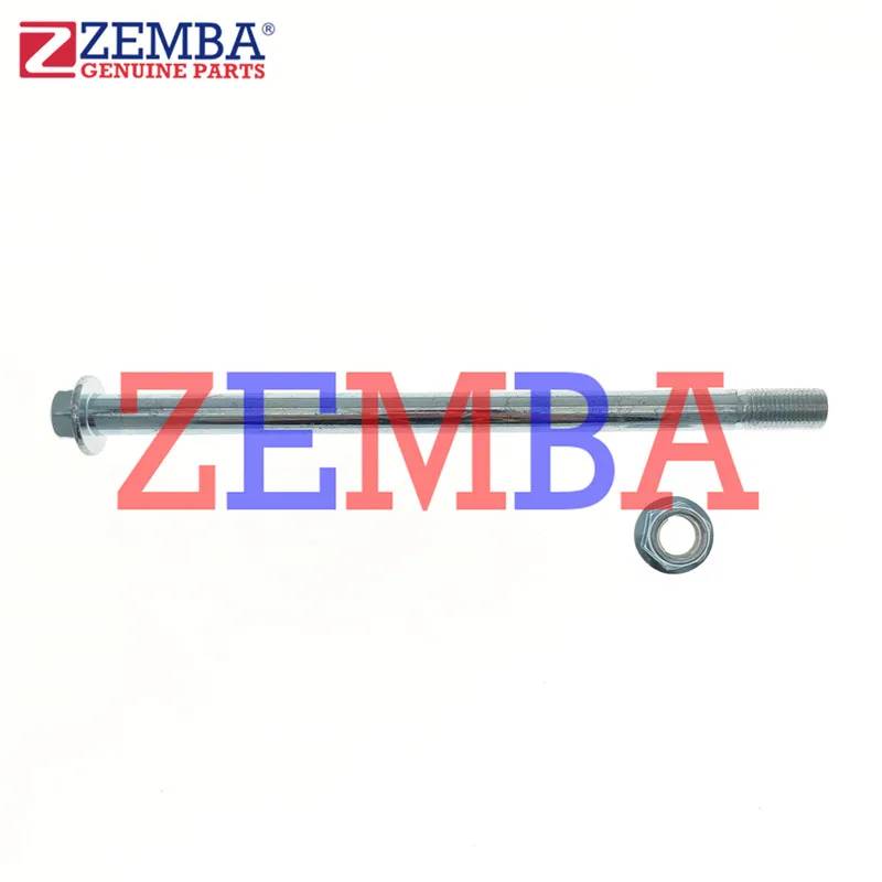 

FRONT WHEEL AXLE WITH NUT M12x205MM FOR GILERA SMASH110 AT110 AT125 AT125RT D150 202220-24 DM200 XTS50