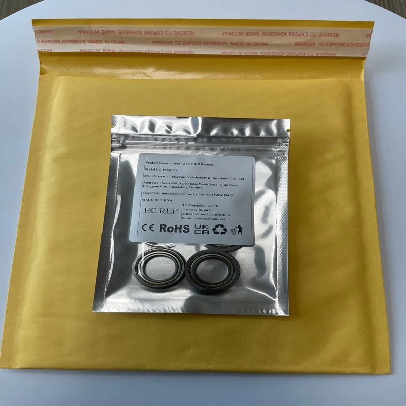 

10PCS F6802ZZ 15x24x5 mm Flange Bearing ABEC-7 Chrome Steel Metal Sealed Deep Groove Ball Bearing