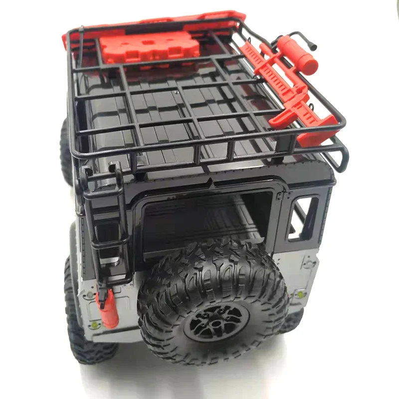 Rcカー、装飾アクセサリー、ガレージ装飾、scx10、trx4、trx6、yk6101、wpl d12、c24、mn99s、1:10スケール用の燃料タンクトランクオーガナイザーボックス