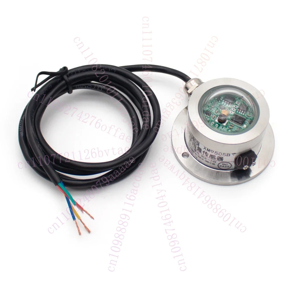 Optical Rain Gauge RS485 Weather Station, Stainless Steel Dual-Channel Pulse Rainfall Sensor - IP65, Precipitation Monitoring