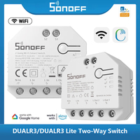 SONOFF DUAL R3 2 Gang Dual Relay Module DIY Wi-Fi MINI Smart Switch Power Metering Control via eWeLink Alexa Google Smart Home