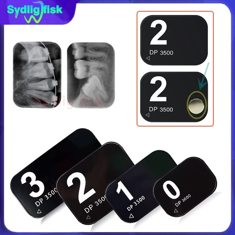 1Pcs Dental X-Ray Phosphor Plates Digital X Ray Sensor Imaging Scanner Plate Intra Oral Image Phosphor Storage Plates Dentistry
