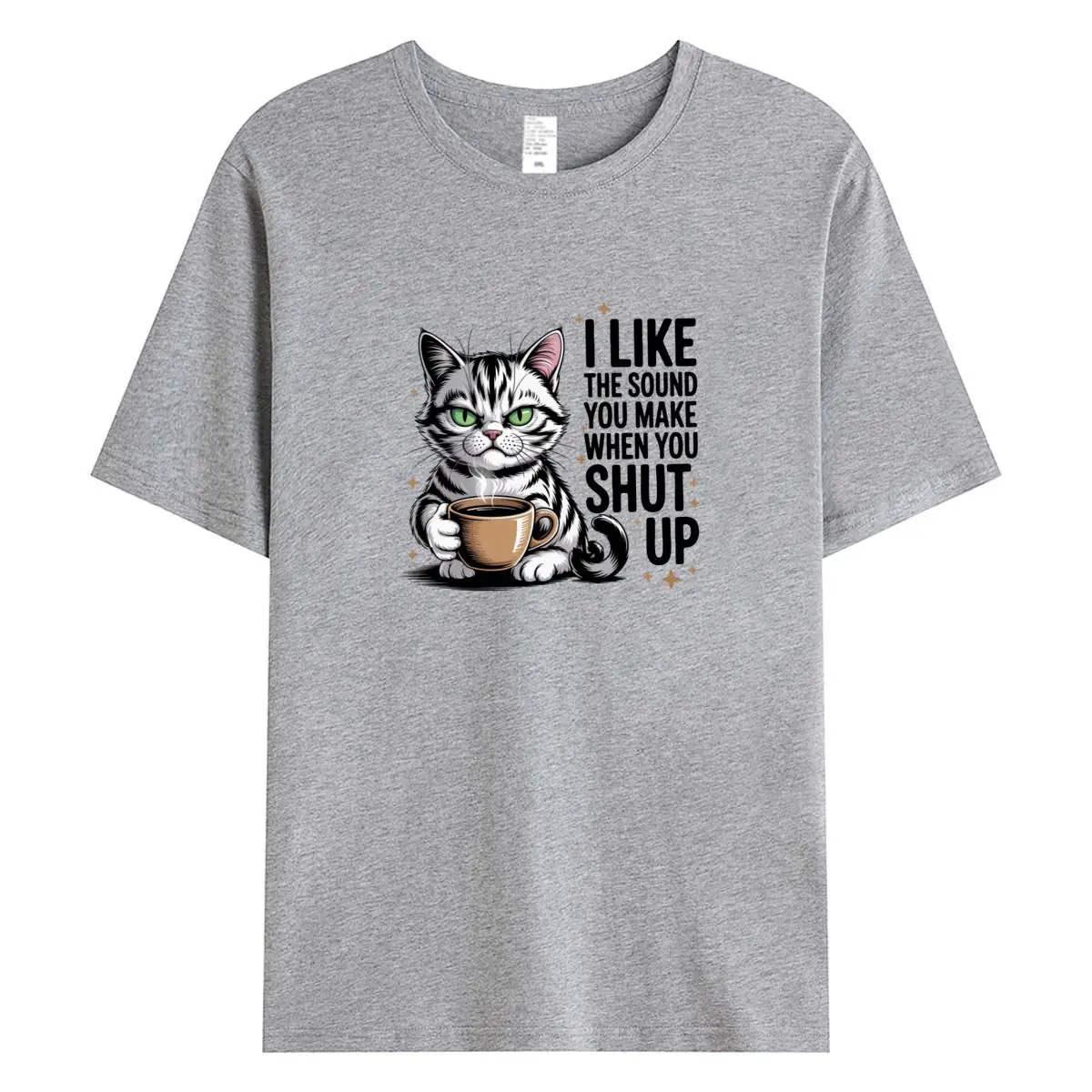 100% Katoenen T-shirts Vrouwen Zomer Korte Mouw T-shirt 2026 Nieuwe Vrouwen Tees Kat Print Tops Kleding Vrouwelijke t-shirt