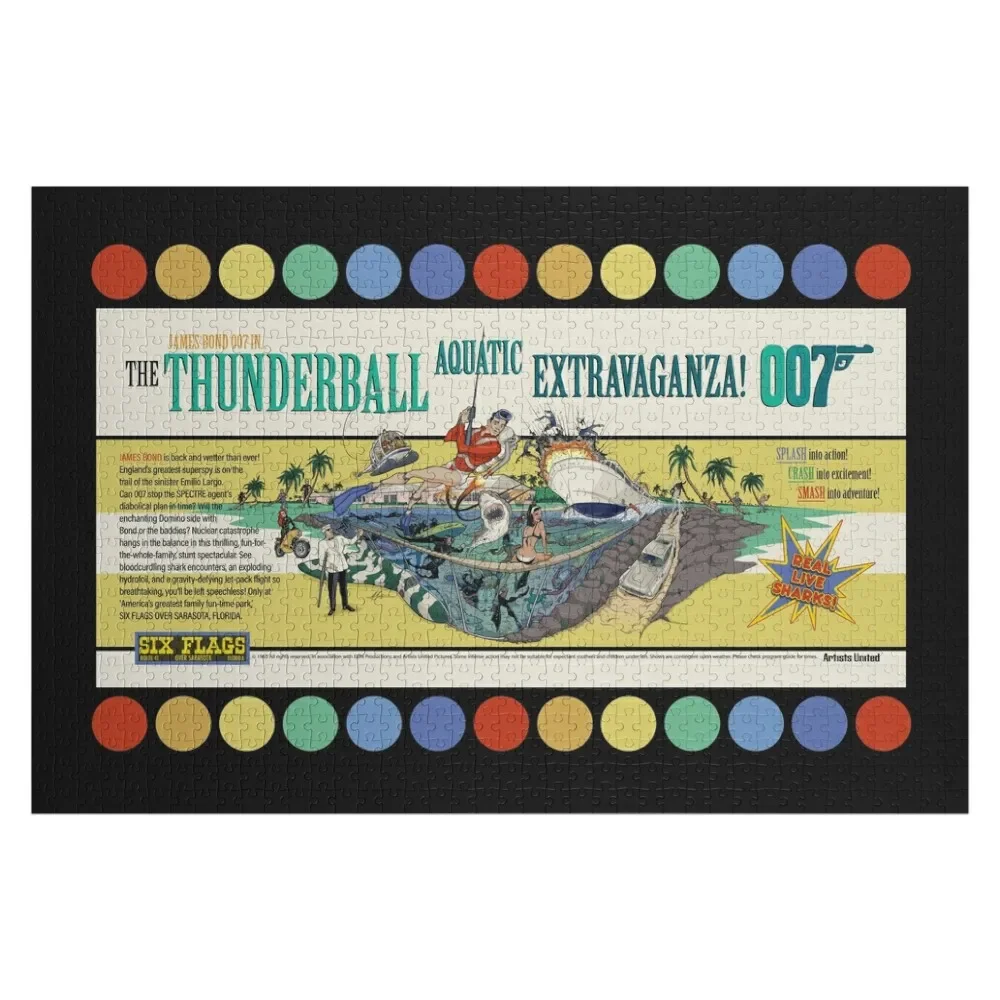 

THUNDERBALL AQUATIC EXTRAVAGANZA Jigsaw Puzzle Wooden Animal Custom Jigsaw Puzzle