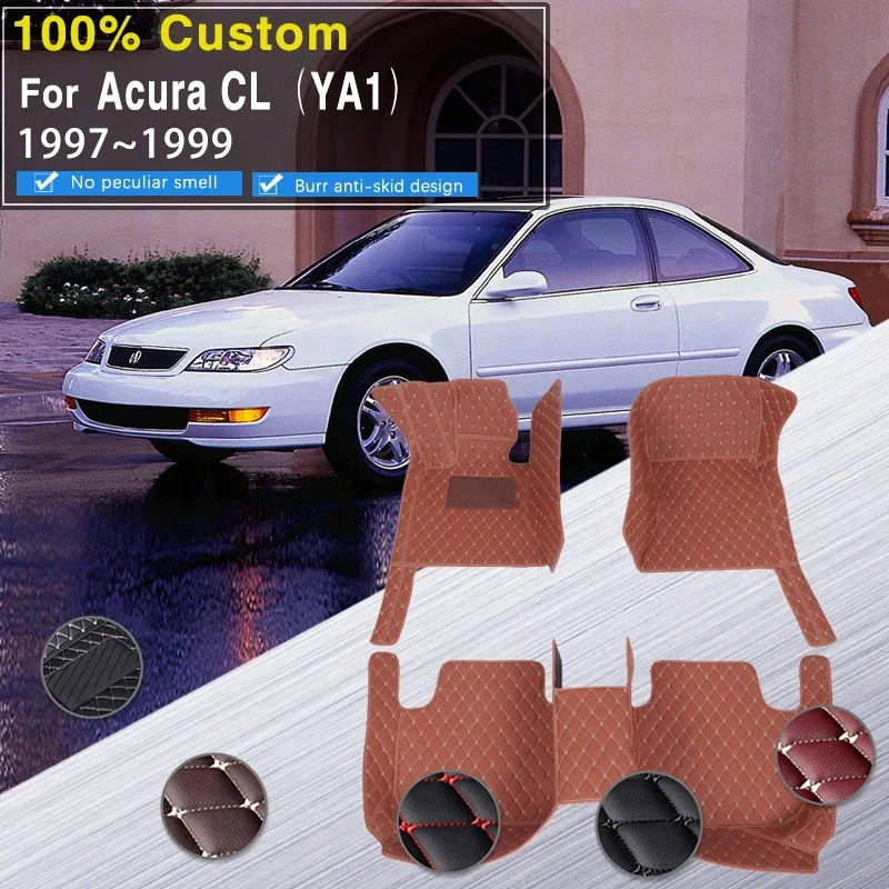 

Качественный роскошный автомобильный коврик RHD для Acura CL YA1 1997 1998 1999, грязеотталкивающий коврик, кожаные коврики, Tapete Carro, автомобильный аксессуар
