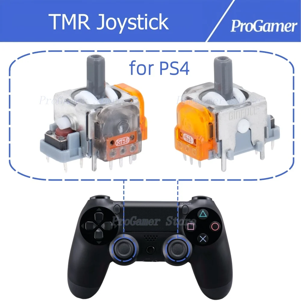 10/20/30 قطعة قاعة/TMR عصا التحكم الكهرومغناطيسية استبدال تحكم ل PS4 Dualshock ThumbStick لأجزاء إصلاح لوحة الألعاب