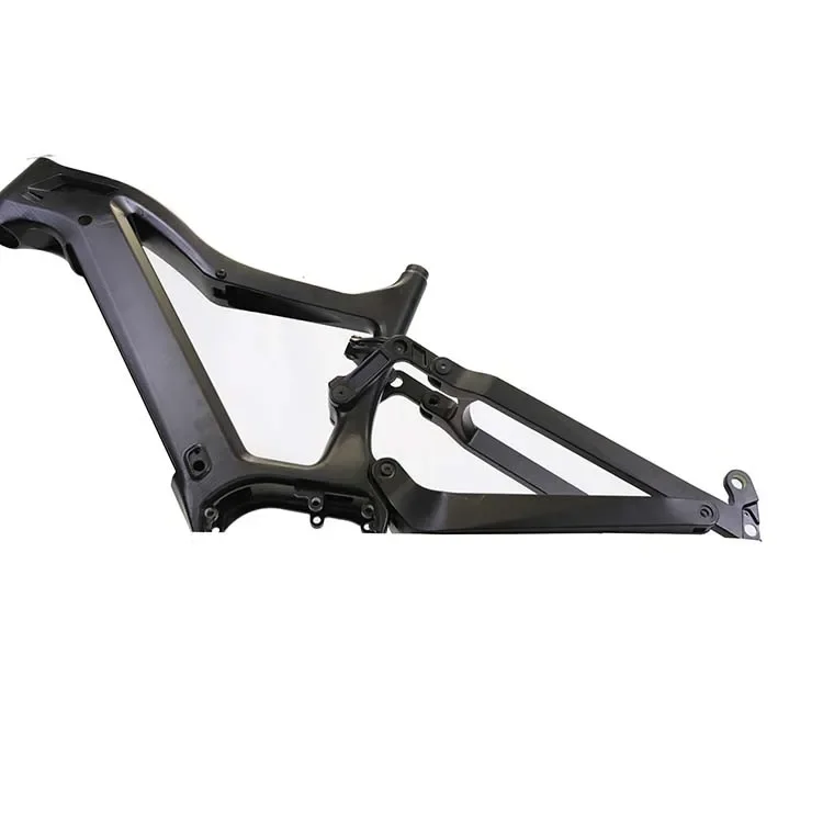 best seller mountain  electric bicycle parts   full suspension  bafang carbon ebike frame