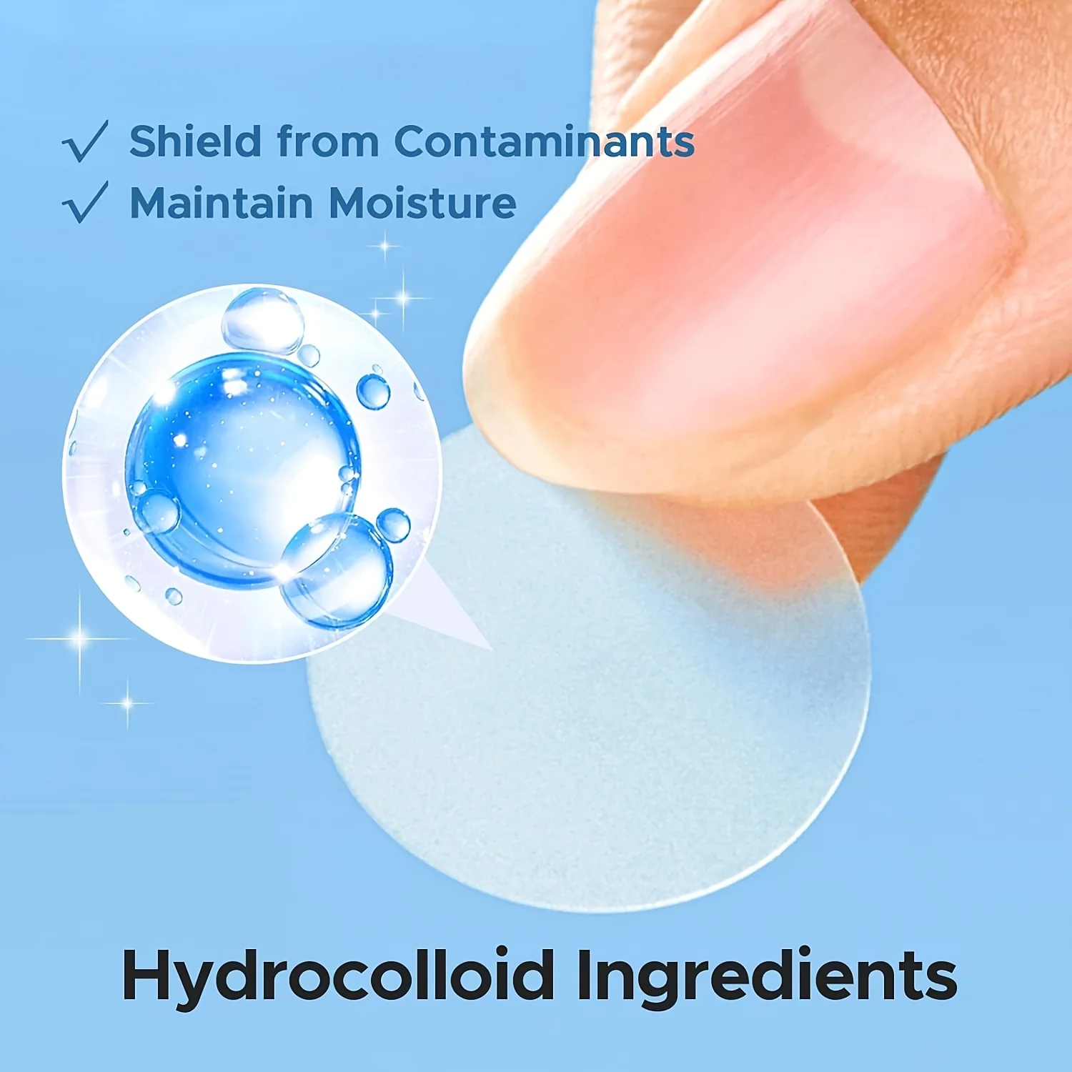 48 قطعة من رقع حب الشباب المهدئة للبشرة - تقنية الغروانية المائية تعالج بلطف العيوب، حماية غير مرئية. #6