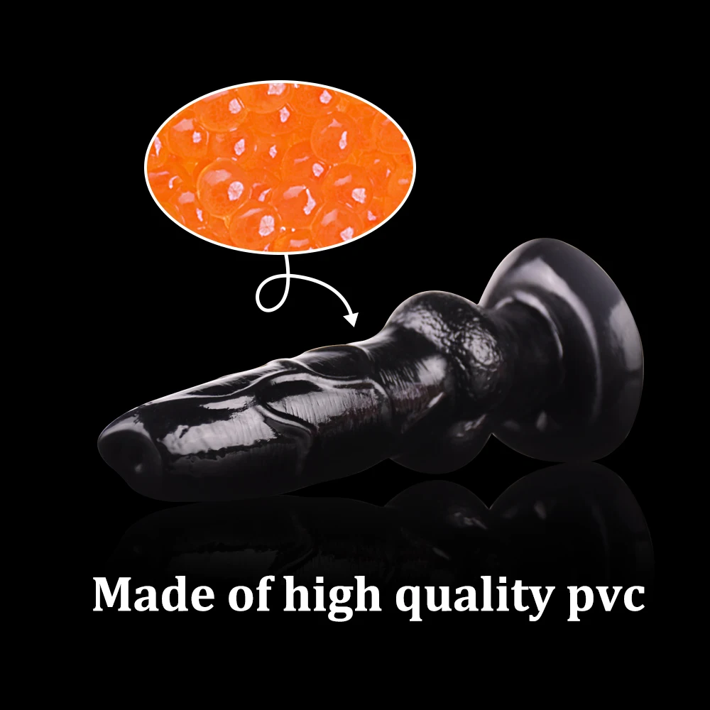 QKKQ-Gode pour Homme et Femme avec Énorme Nministériels d, Plug Anal, Pénis Animal, Fesses, Vagin, Jaune Masté, Bite, Sexe Adulte PR18 +