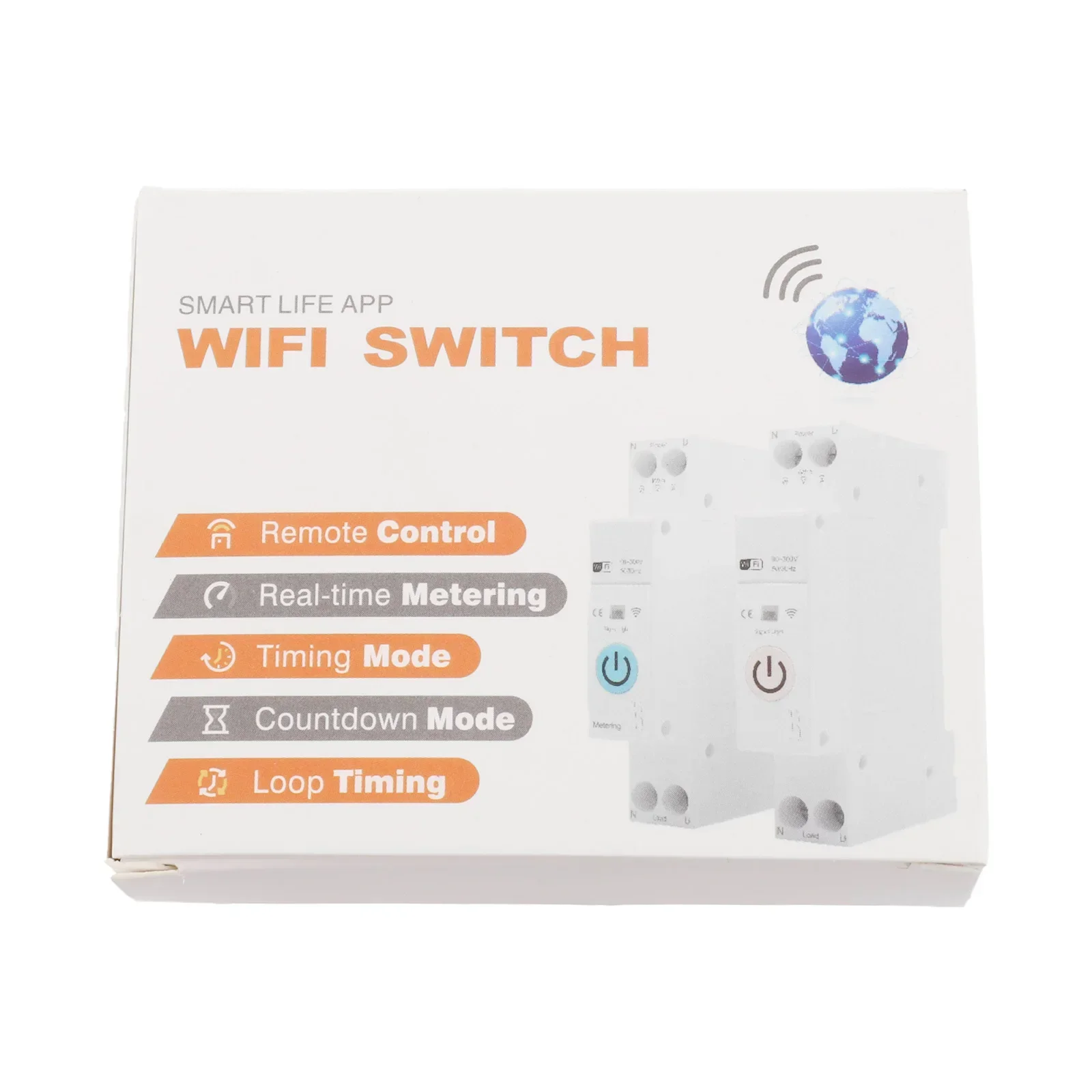 

63AWIFI Intelligent Switching Energy Meter Monitoring Circuit Breaker MCB Compatible With For Household Electric Testing