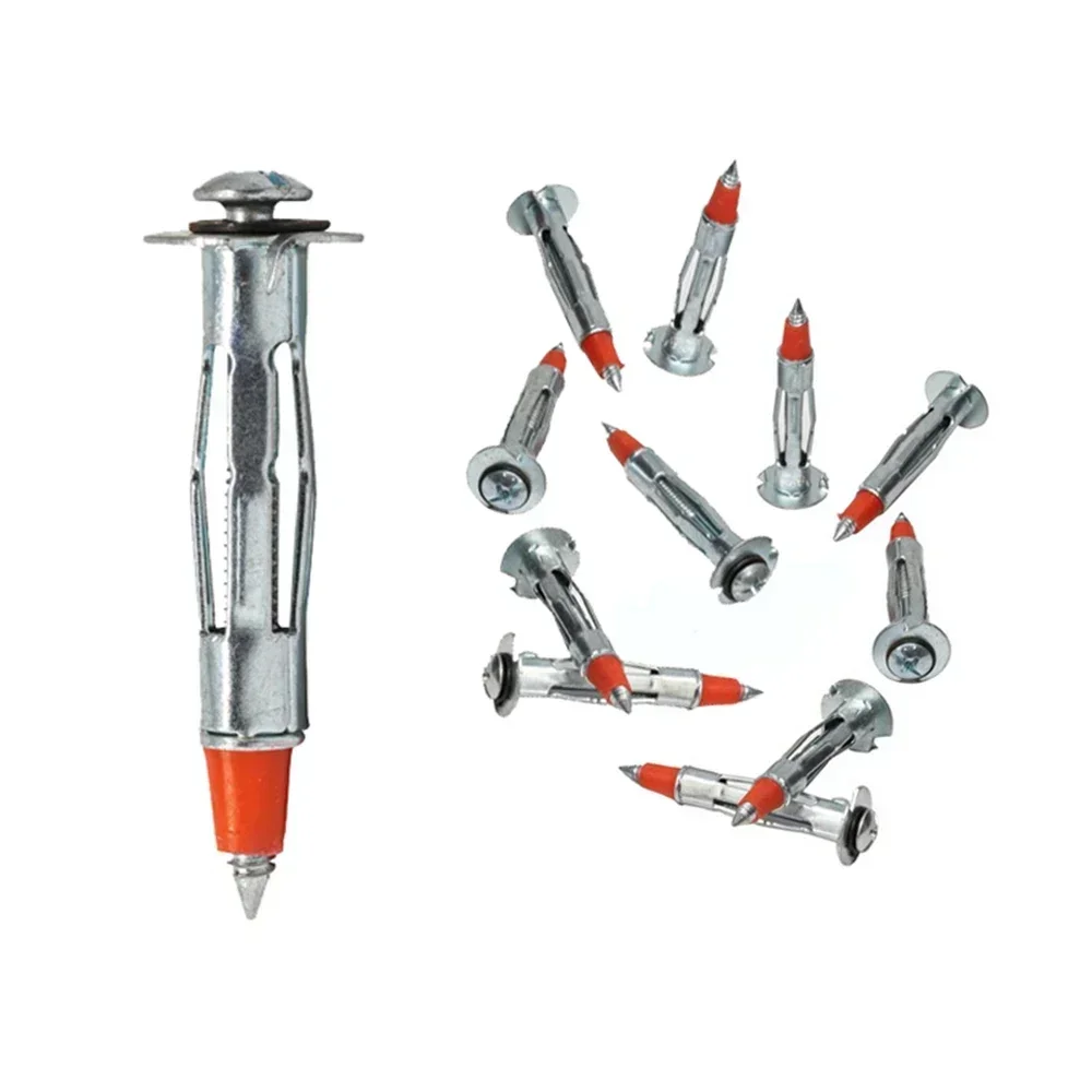 9Pcs/set Drive Wall Anchor Screws Kit Heavy Duty  35/46/59mm Drywall Cavity Plug Dowel for Plasterboard Hanging Fasteners