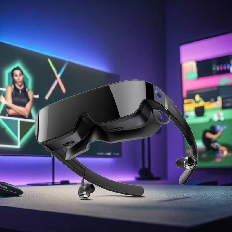 

Space Giant Screen Virtual Reality Smart Glasses Head Mounted Display Immersive 3D Hardware for Private Cinema