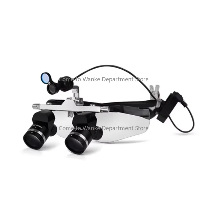 

48° Angle Loupes Denti-stry Binocular Magnifier De-ntal Surgical LED Headlight Magnifying Glasses
