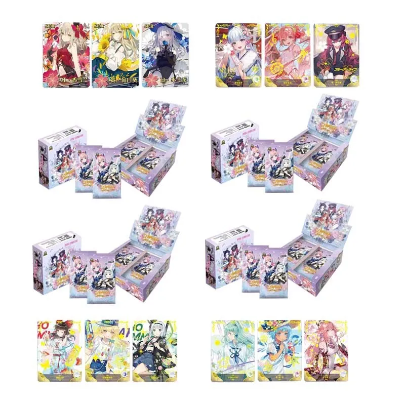 

Goddess Story Collection Cards Complete Set Booster Box Seduction Kids Toys Party Games For Children Anime Trading Cards