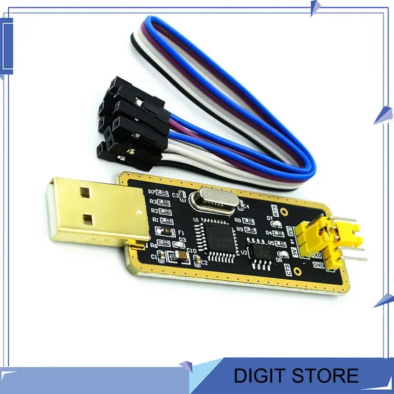 DIGIT-FT232 FT232BL FT232RL USB 2.0 ถึง TTL ดาวน์โหลดสาย Serial Board อะแดปเตอร์โมดูล 5V 3.3V สนับสนุน Win10 สําหรับ Arduino