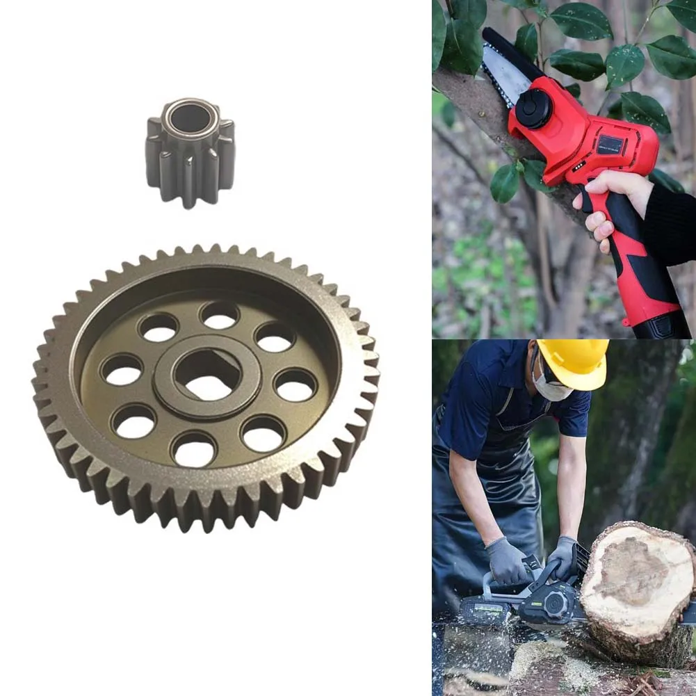 Chainsaws Gear Parts 8/12 Inch High-Speed Gear Alloy 49 Tooth Gear Square Hole For Chainsaws Power Tools Replacement Parts