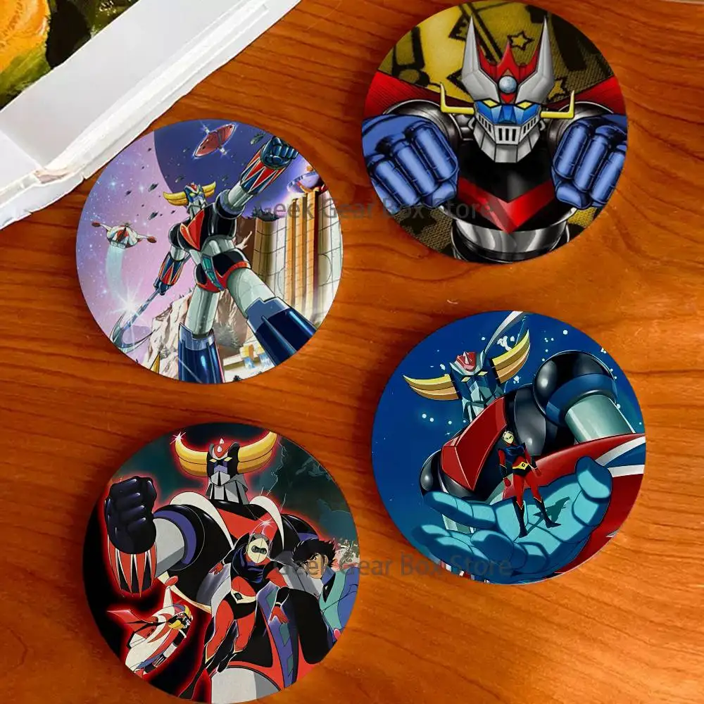 

UFO Robot G-Goldorak Coaster Wooden Drink Tray Suitable for Restaurants and Coffee Shops Easy To Wash and Clean