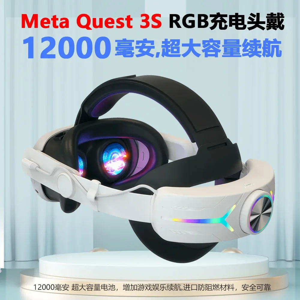Elite Headwear RGB Actually VR  Quest3S  VR with Competition