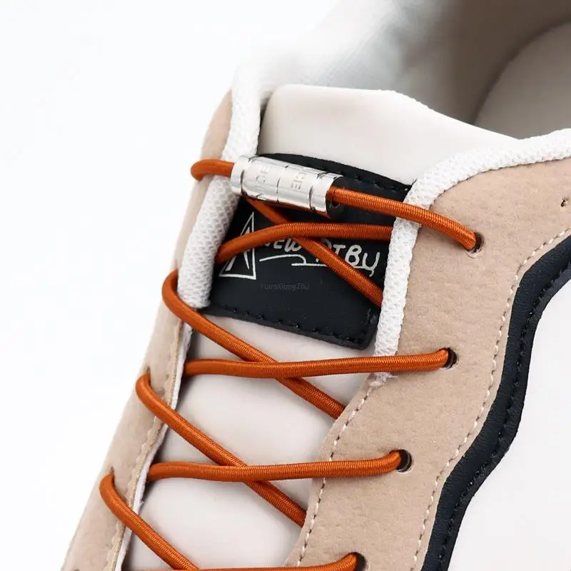 2022 New Capsule Shoelaces without ties Elastic Laces Sneakers No Tie Shoe laces Kids Adult Flat Shoelace Rubber Bands for Shoes