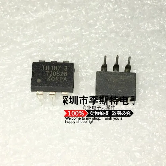 

Отправьте бесплатно 10 шт. TIL187-3 DIP-6, новые оригинальные горячие продажи электронных интегральных схем
