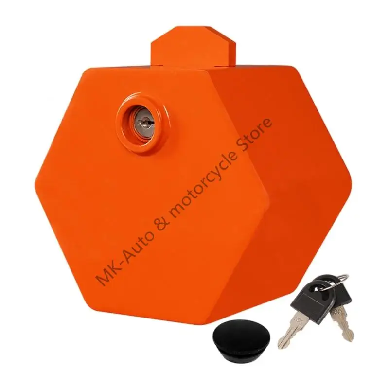 

Anti Theft Trailer Lock Strong Powder Coated Iron High Security Trailer Lock Fits 2 5/16 Inch & 2 Inch Couplers