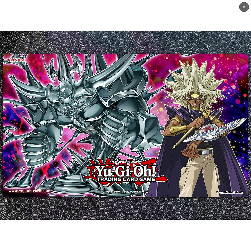 Yu-Gi-Oh Spielmatte Ägyptischer Gott Slime Yami Marik Kartenunterlage Benutzerdefinierte YGO-Matte TCG YuGiOh Matte-346