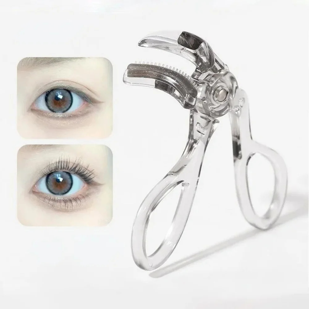 Hot 1/2Pcs Long-lasting Eyelash Curler, Wide & Partial Clip, Waterproof, Natural Curl, Eye Cosmetic Makeup Tool Eyelash Curler