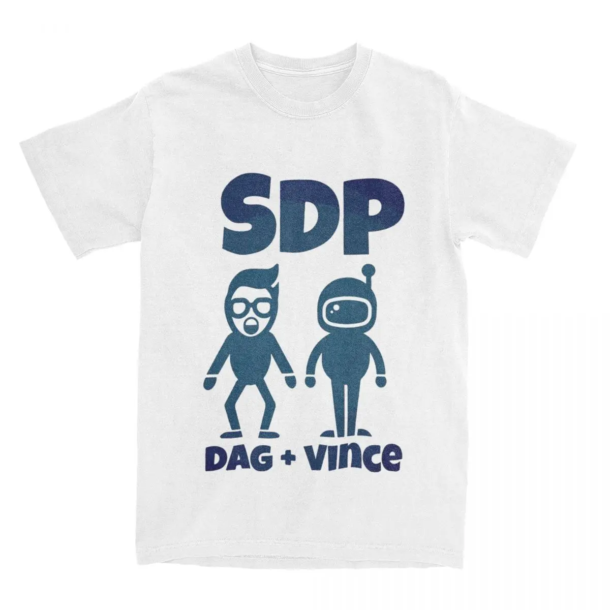 SDP Band Dag Vince Music Hip Hop Singer T Shirts Accessories Men Women Pure Cotton Funny T-shirt Short Sleeve Tops New Arrival