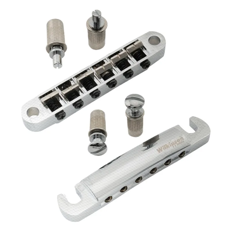 

Комплект бриджей и тейлпайков Wilkinson M Serial Tune-O-Matic с седлами для электрогитар в стиле LP SG (Gib Epi)