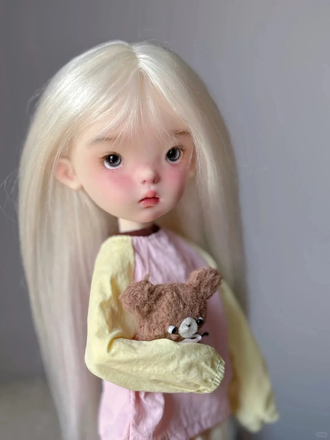 

25 см кукла из смолы с большой головой BJD SD Girl, масштаб 1/6, ZhuZhubao, игрушка, точечный макияж, подарок на день рождения-бесплатная доставка