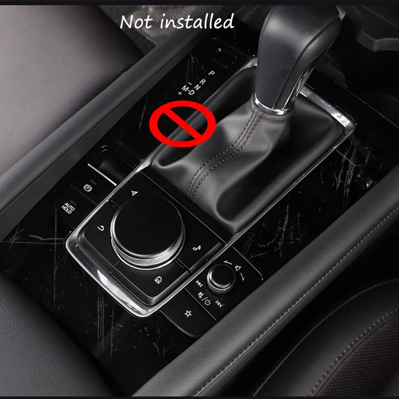 For Mazda 3 Axela 2017 2018 2020 2021 Car Door Center Console Gear Navigation Full Set Interior Mouldings TPU HD Protector Film