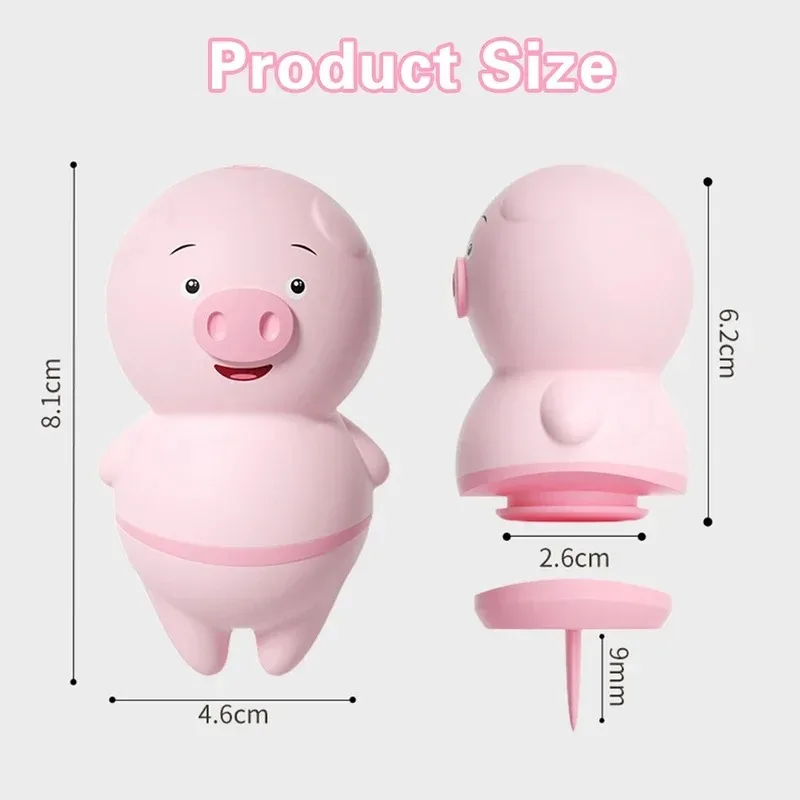 Soft Suction Vibration Massager Portable Body Relax Toy Personal Care Stimulator for Female Daily Use view 3