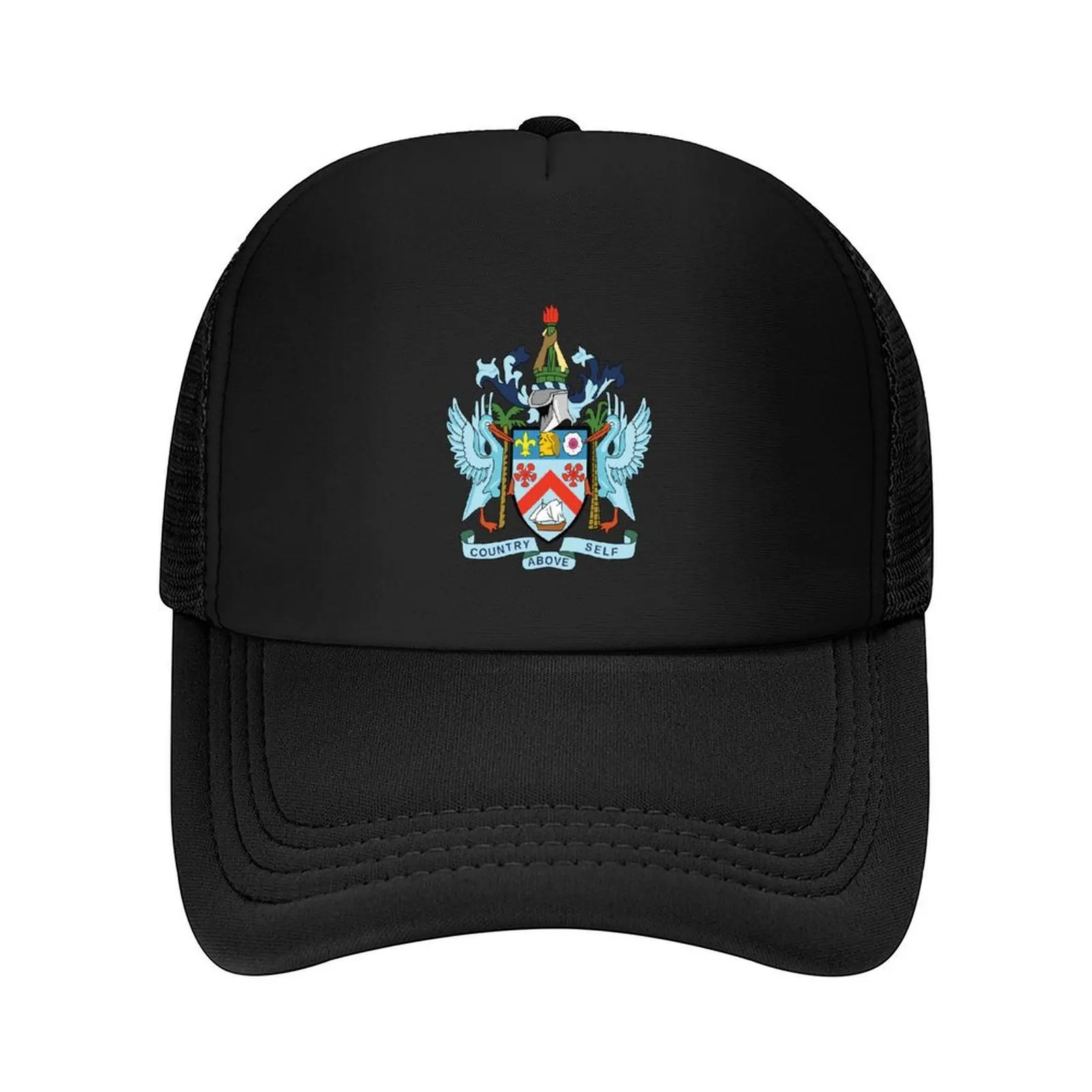 

St Kitts and Nevis Coat of Arms Baseball Cap New In The Hat Hat Beach Custom Cap Designer Hat For Women 2025 Men's