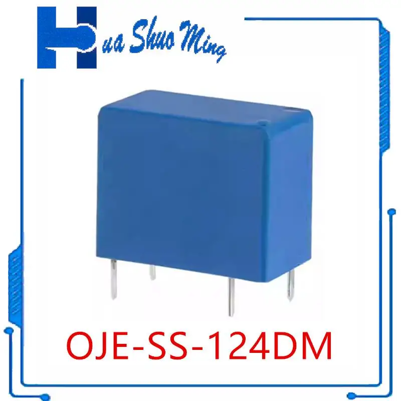 

5Pcs/Lot 24VDC OJE-SS-124DM 24V 4pin