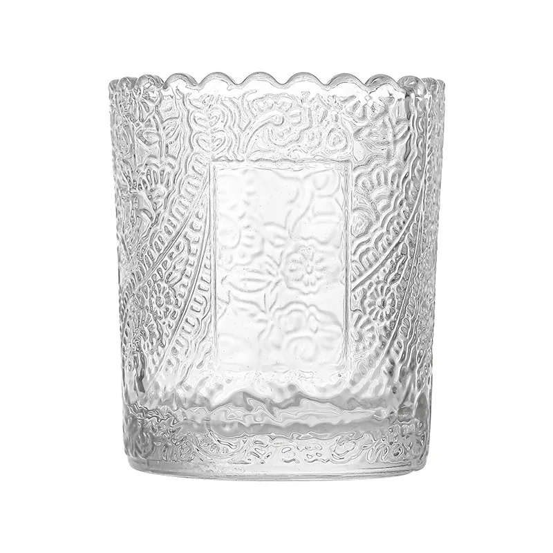 Glass Candle Cup Holder 5