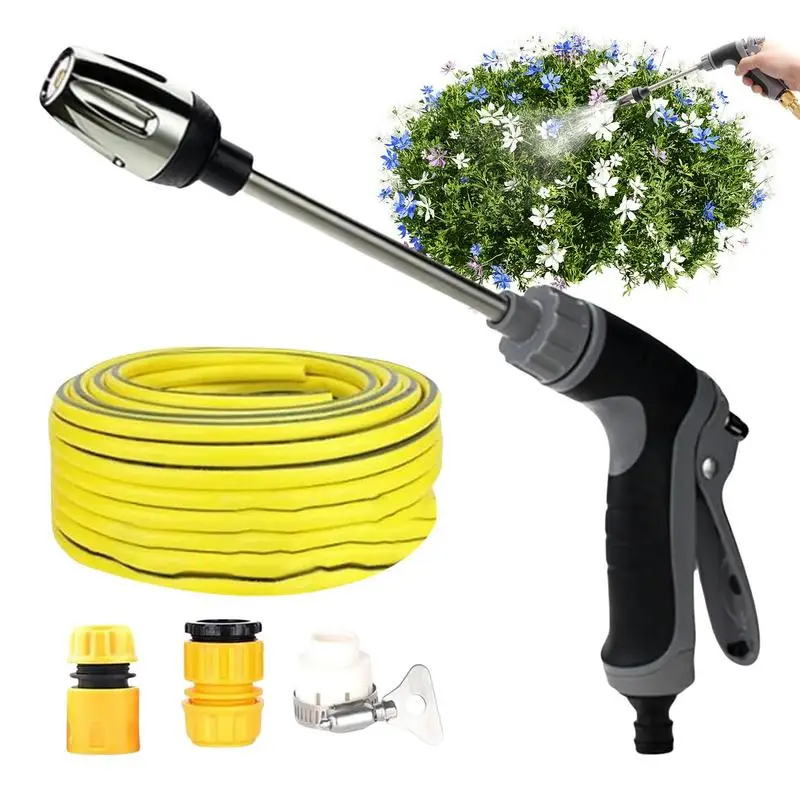 

Pressure Washer Gunn For Garden Hose Powerful High-Pressure Jet Nozzle Washer High-Pressure Nozzle Cleaner For Outdoor Gardens