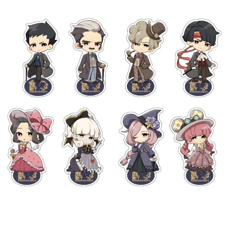 Anime The Great Ace Attorney Acrylic Stand Ornaments Accessories Pendant Desk Decoration Model Plate Figure Display Fan Gift