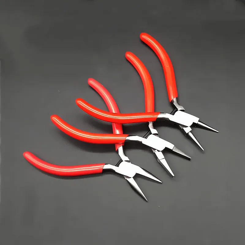 

Mini multifunctional jewelry pliers with pointed mouth slanted mouth round mouth DIY jewelry beads, handmade pliers