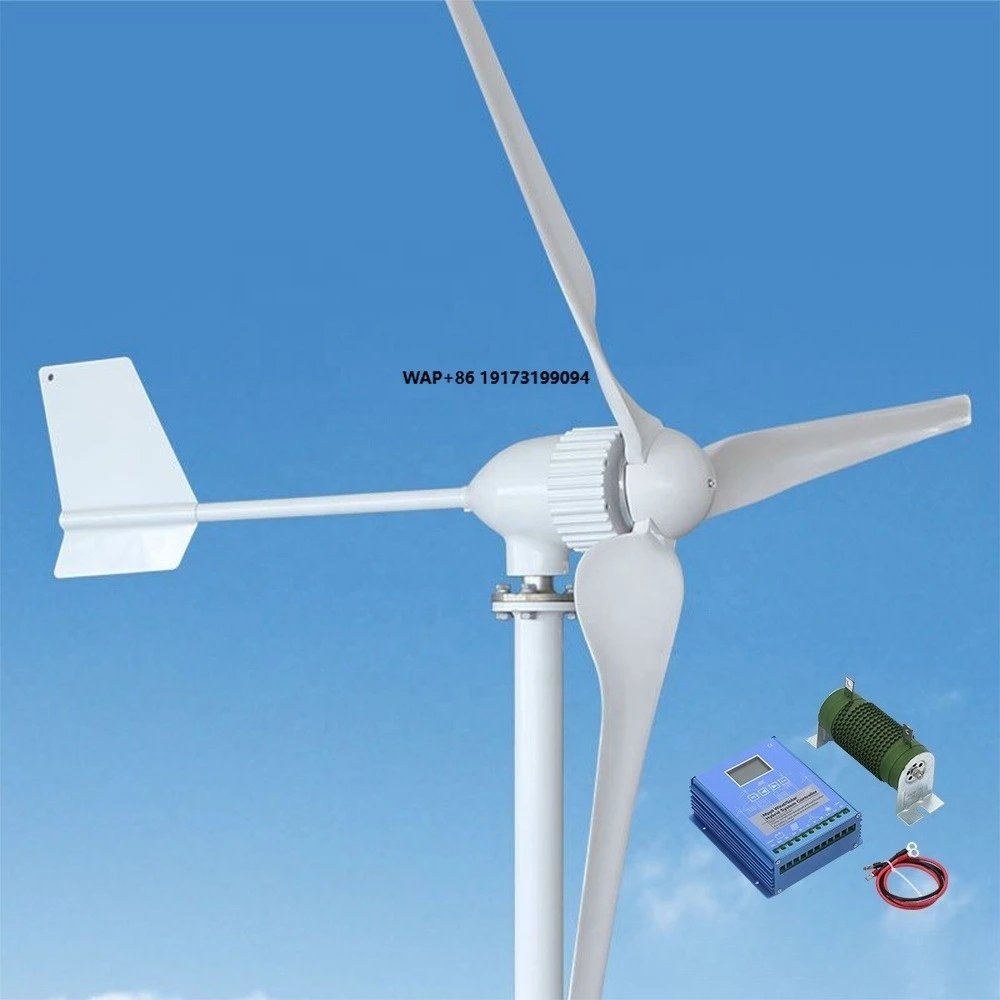 

China Factory 1500W 12V/24V Horizontal Wind Turbine Wind Generator Alternative Energy for Home Use