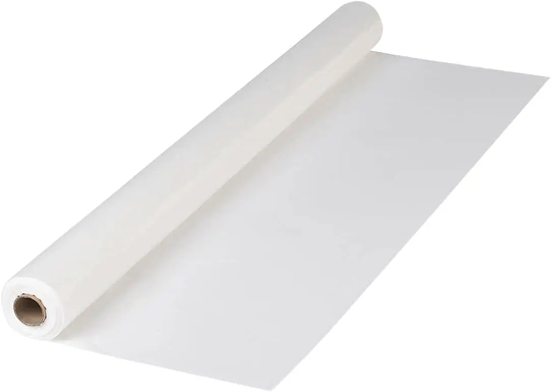 

114000 Plastic Tablecover Roll, 300' Length x 40" Width, White