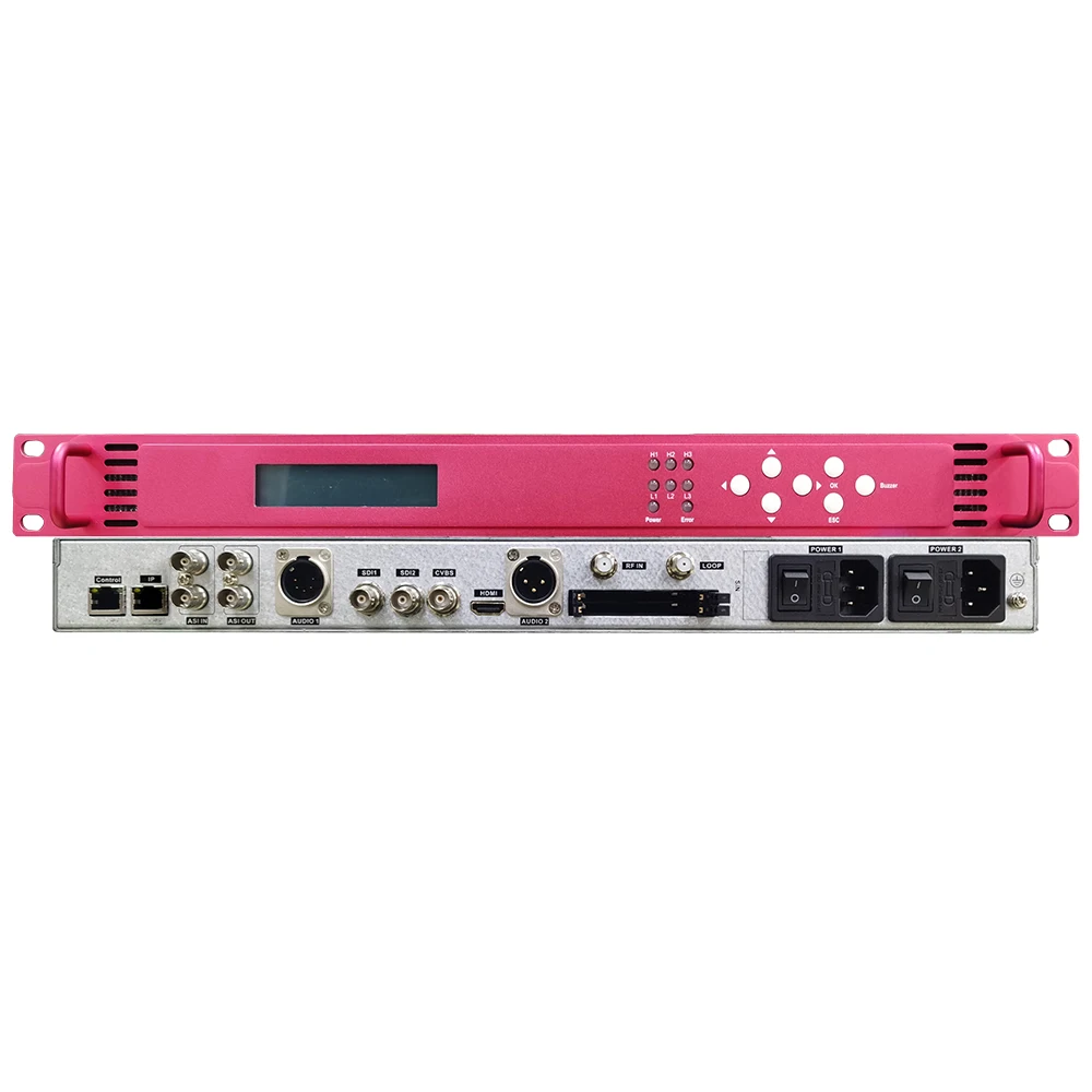 Integrated Receiver Decoder IRD Digital TV Broadcasting Equipment Professional IRD For DVB System