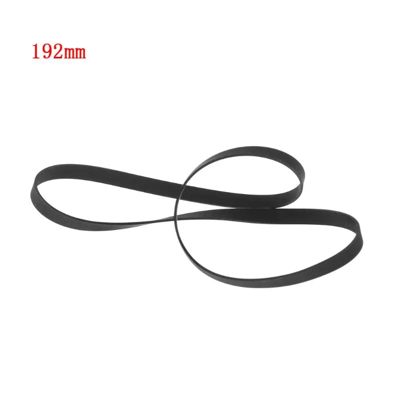 1Pc 3mm/4mm/5mm Width Turntable Rubber Belt Replacement Flat Belt For Vinyl Record Player Phono Belt Driven Turntables