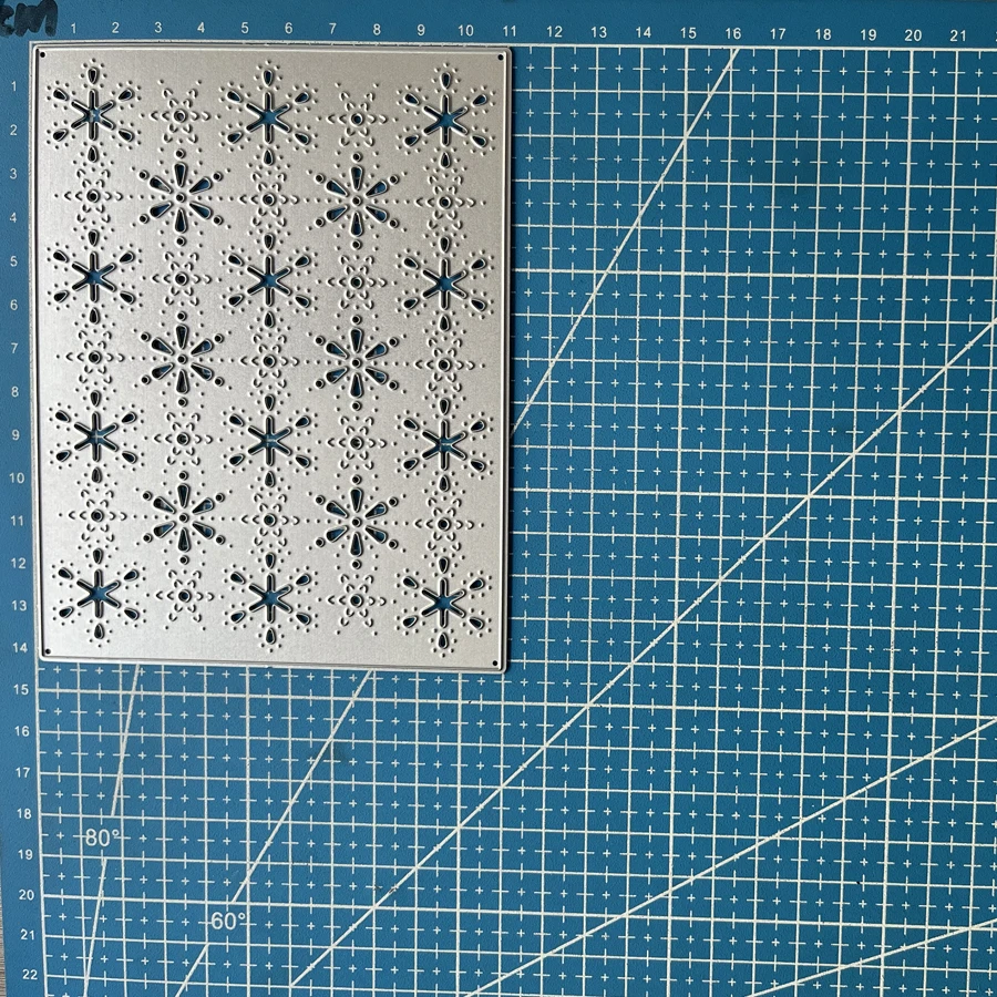 Lucky Goddess Metal Cutting Dies Snowflake Plate Diy Scrapbooking Photo Album Decorative Embossing Paper Card Crafts