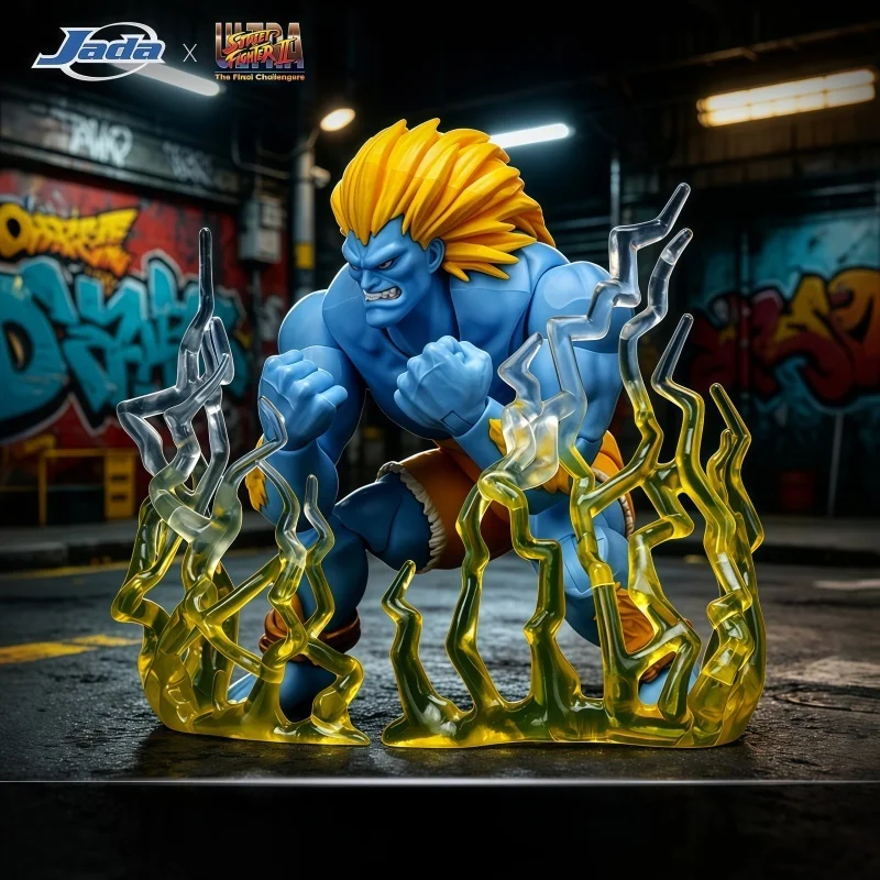 

Коллекционная фигурка Jada Toys Street Fighter Бланка, масштаб 1/12, 6 дюймов, с подвижными суставами, альтернативная расцветка, для коллекционеров игр