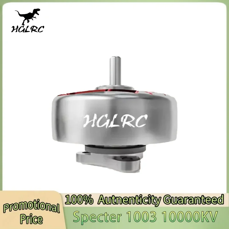 

HGLRC SPECTER 1003 10000KV 1-2S Brushless Motor Compatible 1.6-2inch Propeller for FPV 75mm Tinywhoop Toothpick Drone