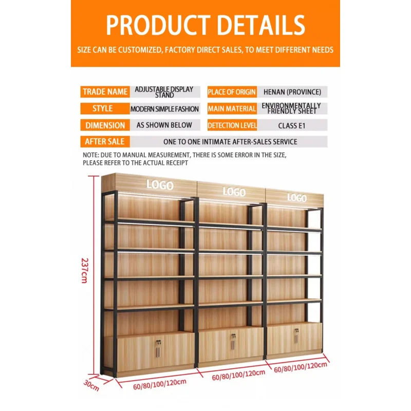 custom.Custom Steel Rack Metal Wood Display Shelf Storage Stand Mall Shop Retail & School Supermarket Shelves